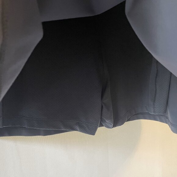 NWT Calia High Rise Mini Skort New A-Line Blue Athletic Skirt built in shorts - Picture 6 of 7